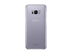 Калъфи Samsung Clear Cover за Samsung Galaxy S8+, прозрачен-лилаво