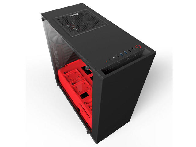 Кутии NZXT Source S340 Elite Black + Red
