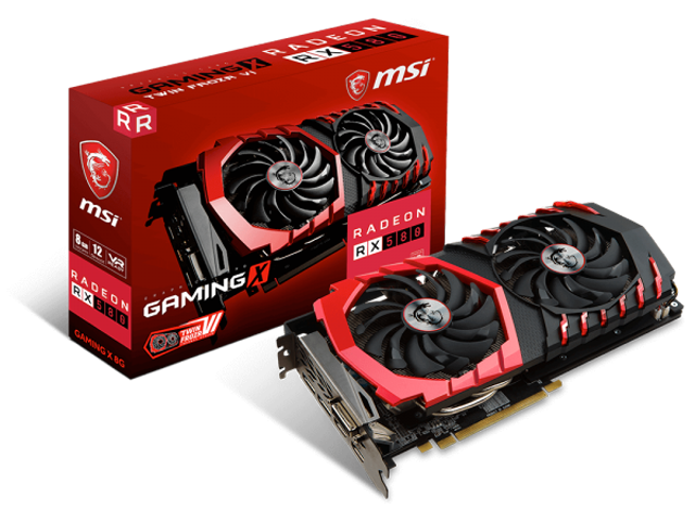 Видео карти MSI Radeon RX 580 GAMING X 8G