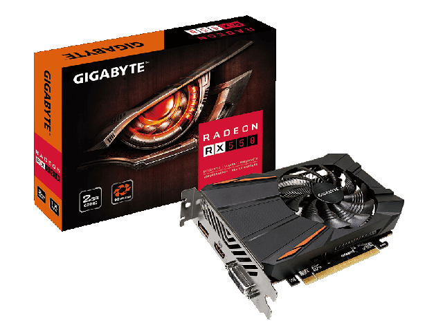 Видео карти Gigabyte Radeon RX 550 D5 2G