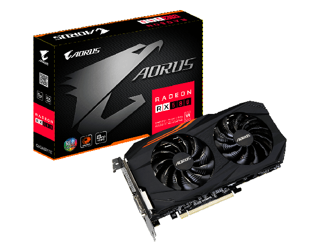 Видео карти AORUS Radeon RX 580 8G