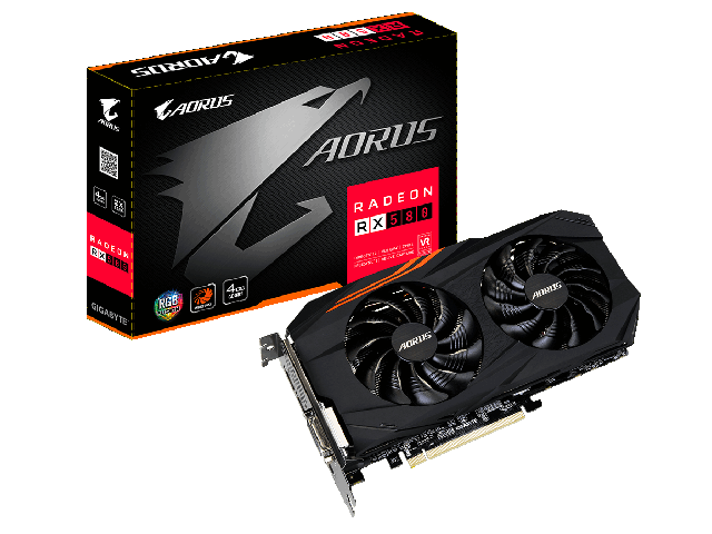 Видео карти AORUS Radeon RX 580 4G