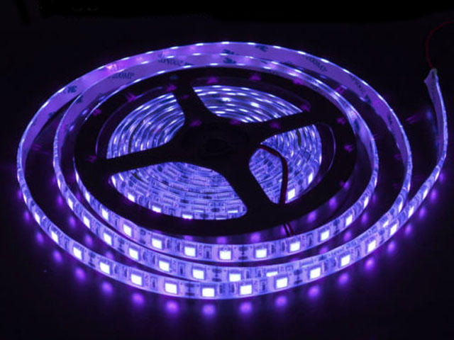 LED осветление ExtremePower UV Лилава LED Лента 5 метра SMD5050 72W