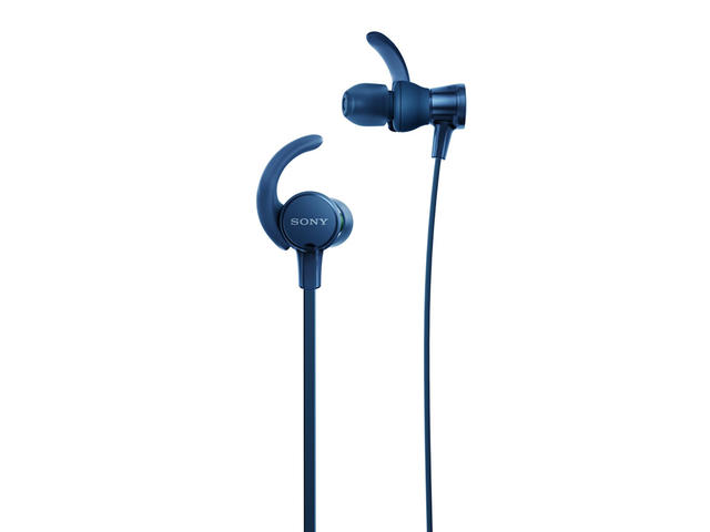 Слушалки Sony MDR-510AS, в синьо