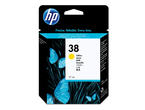 Консумативи Оригинален HP 38 Yellow Pigment Ink Cartridge