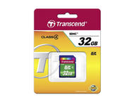 Карти памет 32GB SDHC Transcend Class 4