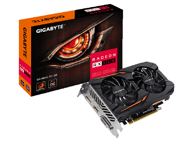 Видео карти Gigabyte Radeon RX 560 Gaming OC 2G