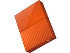 Външни HDD 2TB WD My Passport, в оранжево