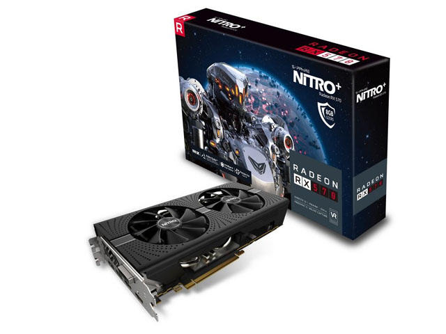 Видео карти SAPPHIRE NITRO+ Radeon RX 570 8GD5