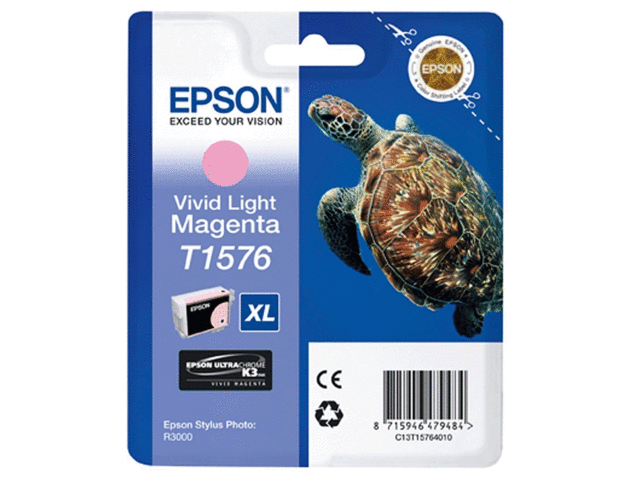 Консумативи Оригинален консуматив Epson T1576 Vivid Light Magenta