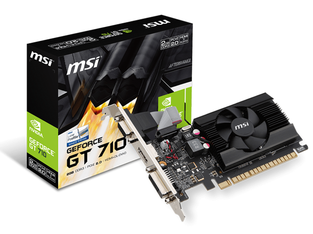 Видео карти MSI GeForce GT 710 2GD3 LP