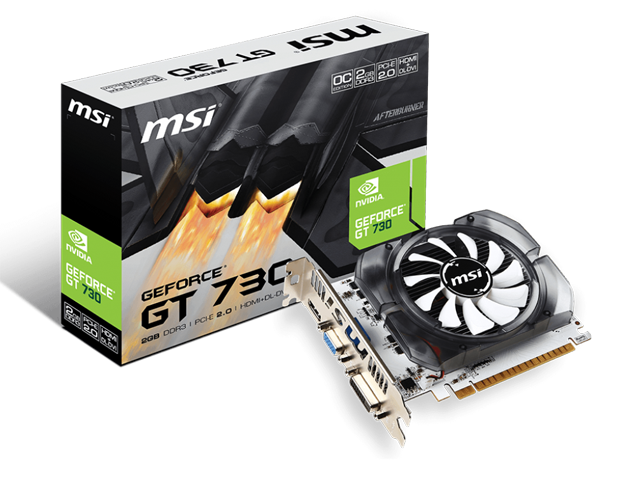 Видео карти MSI GeForce GT N730K-2GD3/OCV1 