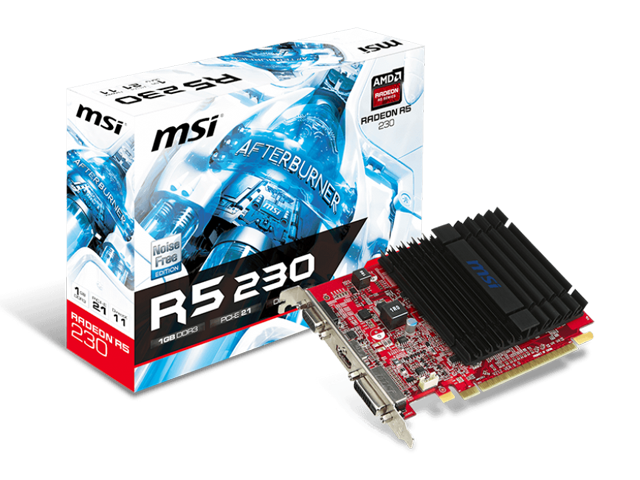 Видео карти MSI Radeon R5 230 1GD3H