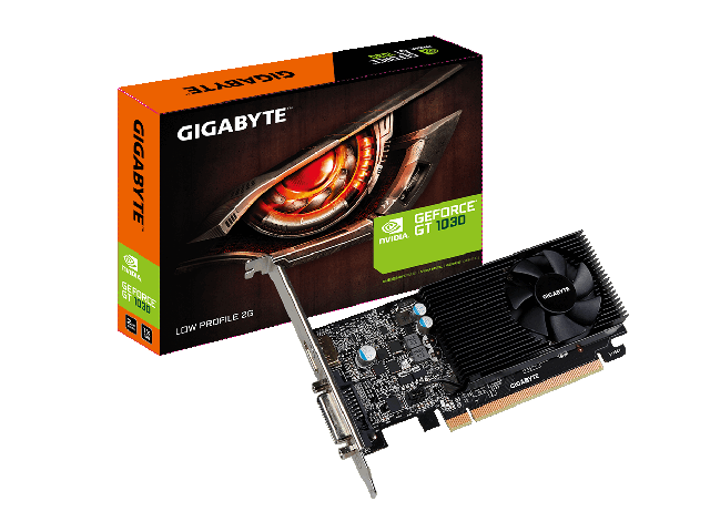 Видео карти GIGABYTE GeForce GT 1030 Low Profile 2G