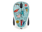 Мишки Logitech M238 Doodle Collection, BAE-BEE BLUE 