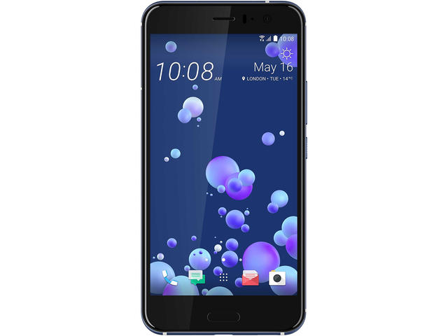 Смартфони HTC U11 64GB, сребристо-син цвят