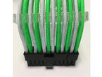 Кабели за компоненти Gelid Cable 24 Pin with Green/White Sleeving