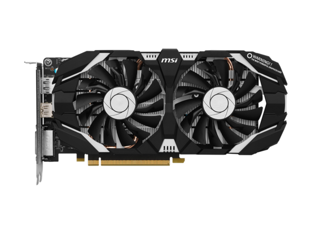 Видео карти MSI GeForce GTX 1060 3GT OC