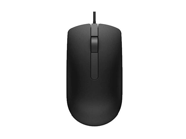 Мишки Dell Wired Optical Mouse MS116, в черно