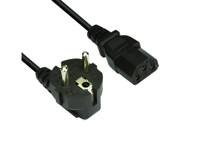 Кабели и Адаптери Захранващ кабел power cord computer schuko 220V -1.5 метра