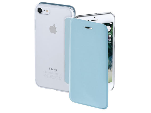 Калъфи Hama "Clear" Booklet Case, в светлосиньо
