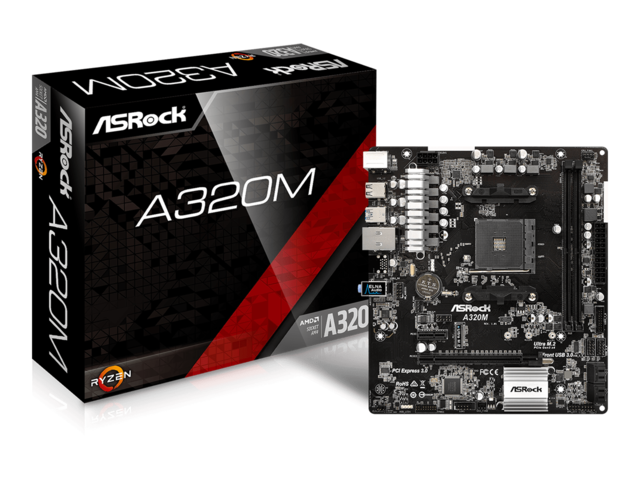 Дънни платки ASRock A320M