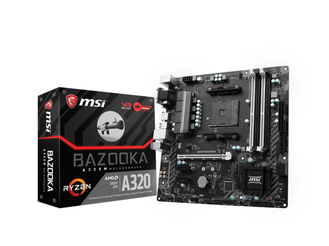 Дънни платки MSI A320M BAZOOKA