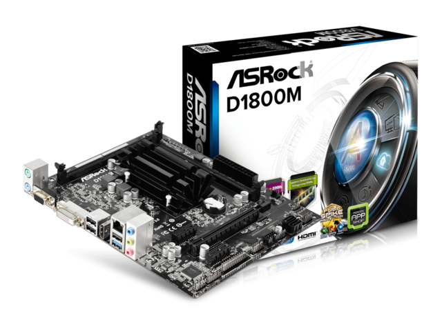Дънни платки ASRock D1800M