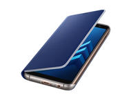 Калъфи Samsung Galaxy A8 (2018) Neon Flip Cover, в синьо