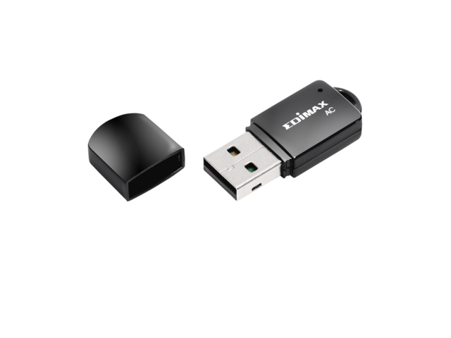 Безжични адаптери Edimax AC600 Wireless Dual-Band Mini USB Adapter