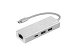Кабели и Адаптери Hama USB 3.1 Type-C Hub 1:3 "Aluminium"