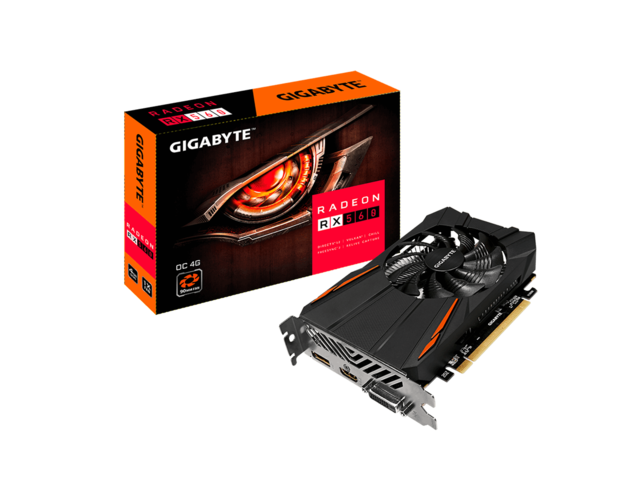 Видео карти Gigabyte Radeon RX 560 OC 4G