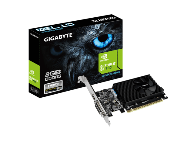 Видео карти GIGABYTE GeForce GT 730 GV-N730D5-2GL