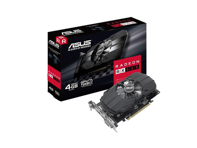 Видео карти ASUS Phoenix Radeon RX 550 4G
