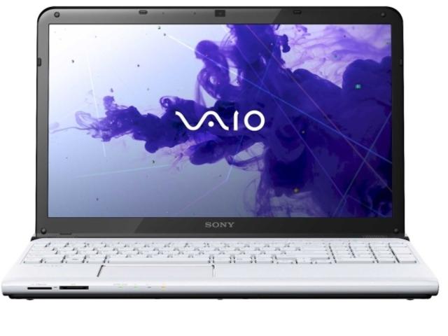 Лаптопи Sony VAIO E (бял)