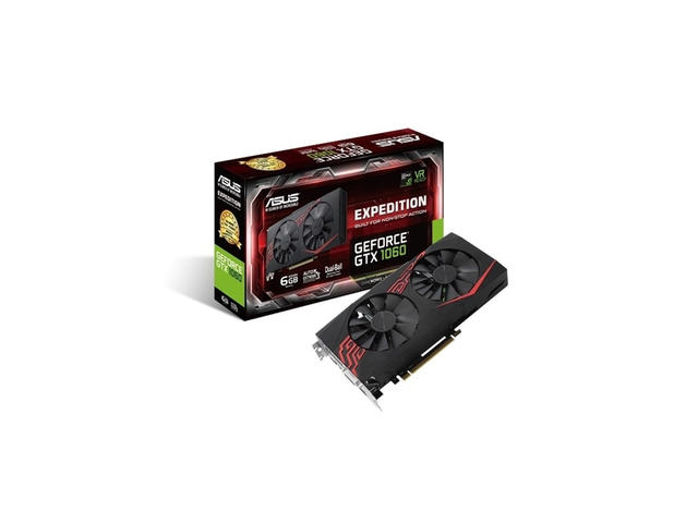 Видео карти Asus Expedition GeForce EX-GTX1060-6G