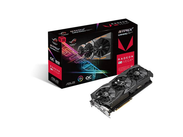 Видео карти ASUS ROG STRIX Radeon Vega 56 O8G GAMING