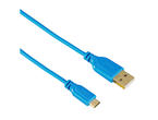 Кабели и Адаптери Hama "Flexi-Slim" Micro USB, в синьо
