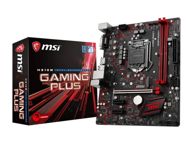 Дънни платки MSI H310M GAMING PLUS