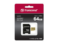 Карти памет Transcend 500S 64GB microSDXC
