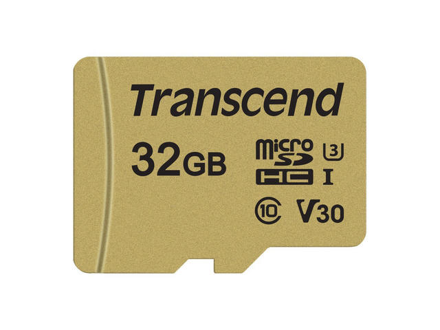 Карти памет Transcend 500S 32GB microSDHC