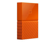 Външни HDD 2TB WD MyPassport Thin USB 3.0, в оранжево