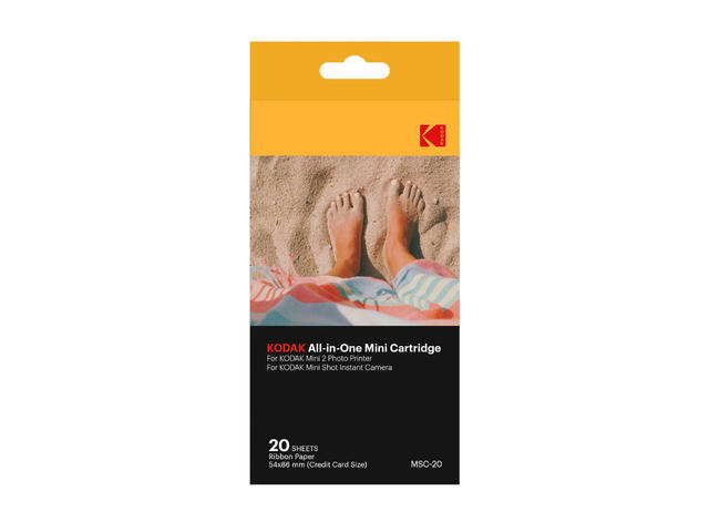Джаджи Kodak All-In-One Mini Cartridge 20 sheets