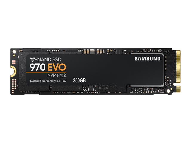 SSD 250GB Samsung 970 EVO M.2 NVMe