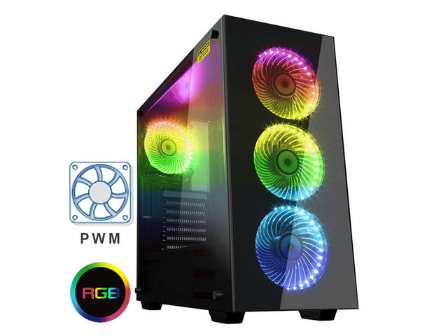 Кутии Gamemax Draco Black RGB