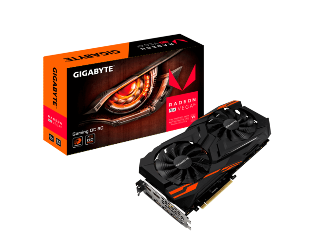 Видео карти Gigabyte Radeon RX VEGA 56 GAMING OC 8G
