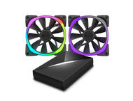 Вентилатори NZXT Aer RGB140х2 & HUE+
