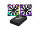 Вентилатори NZXT Aer RGB120х2 & HUE+