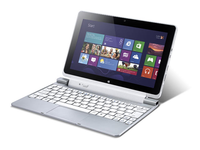 Таблети Acer Iconia Tab W510 32GB, сребрист цвят