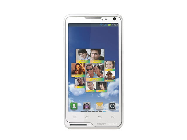 Смартфони Motorola Motoluxe 1GB, бял цвят